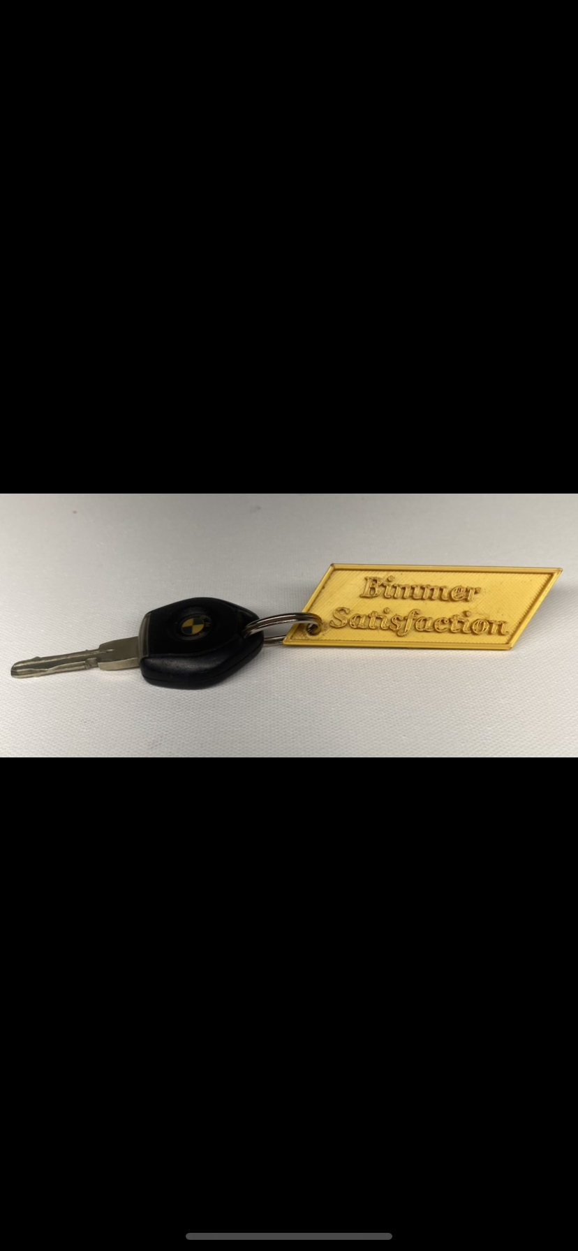 Bimmer Satisfaction Keychain